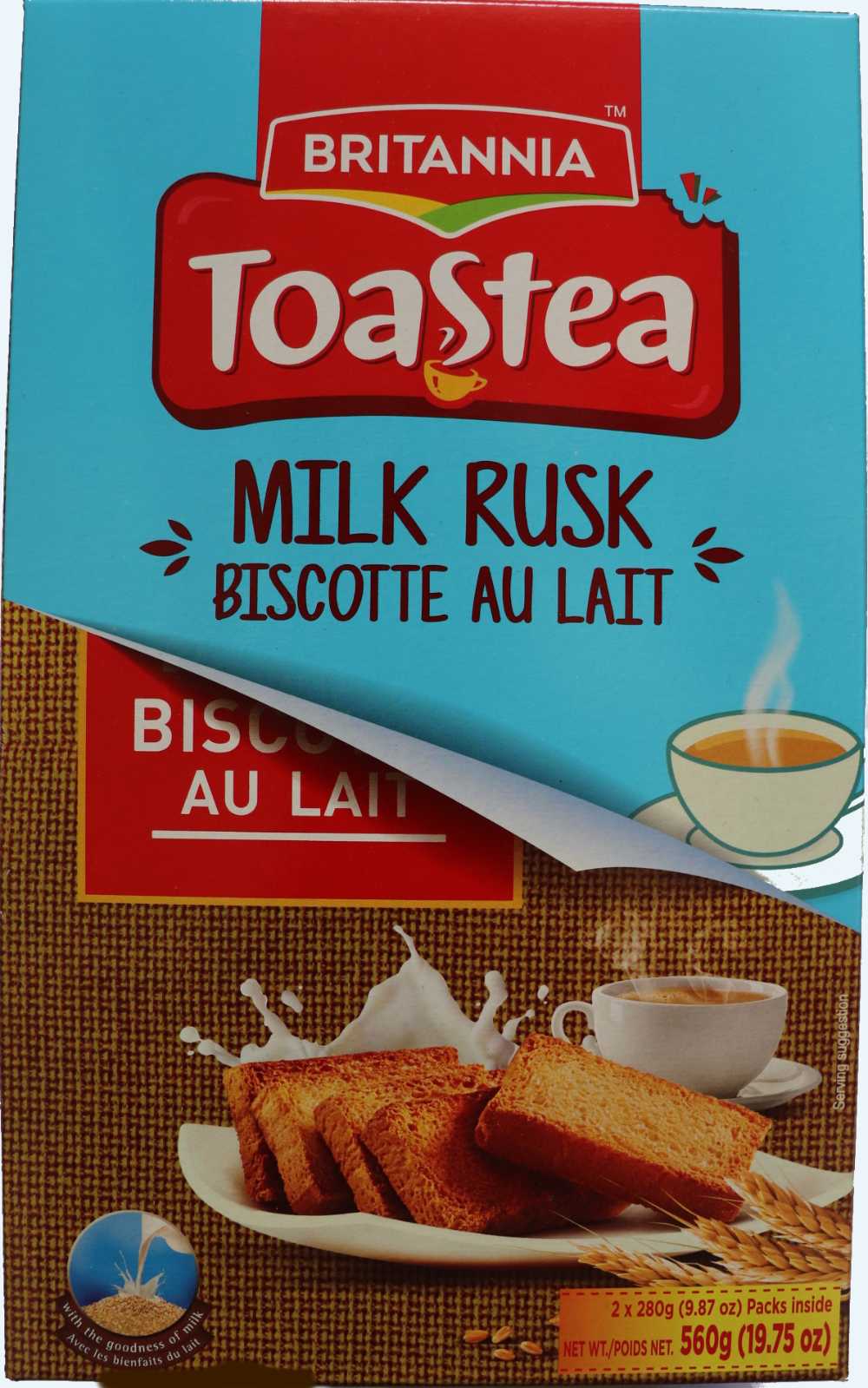 Britannia Toastea Milk Rusk 560g
