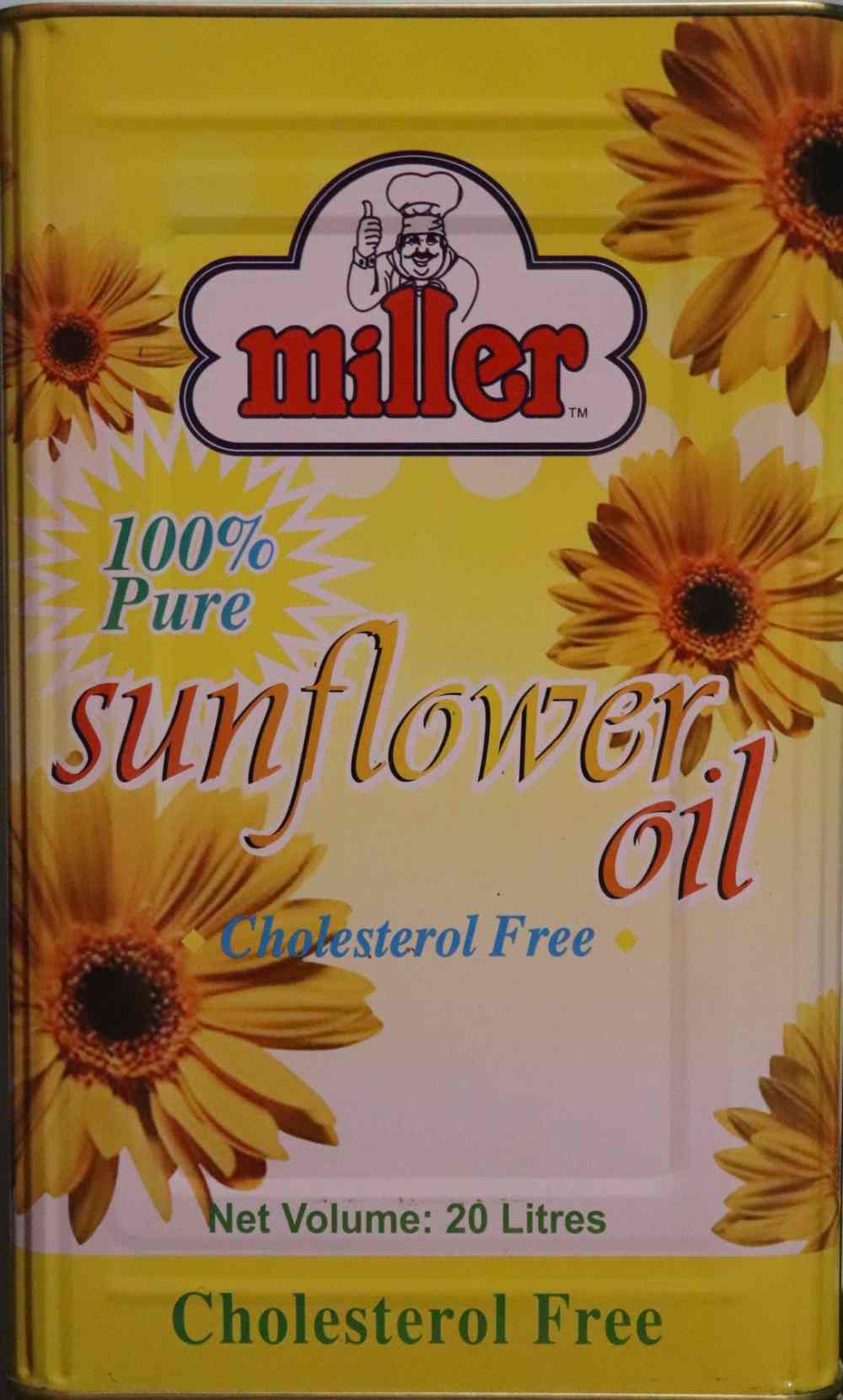Miller Sunflower Oil 20 Liter