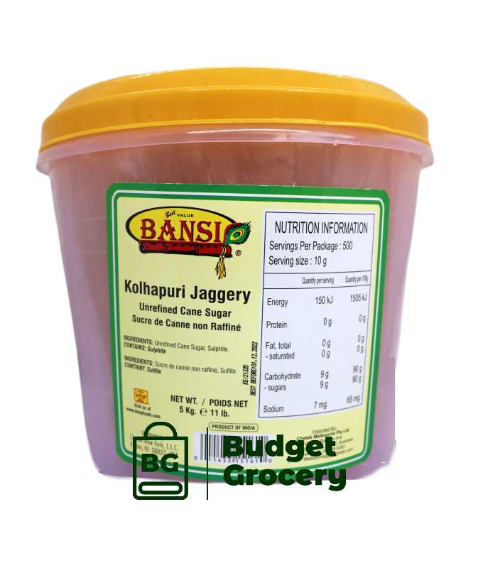 Bansi Kolhapuri Jaggery 5kg