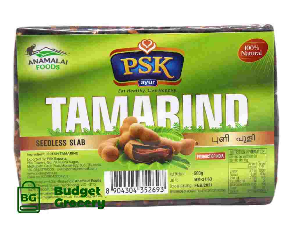 PSK Tamarind Seedless Slab 500g