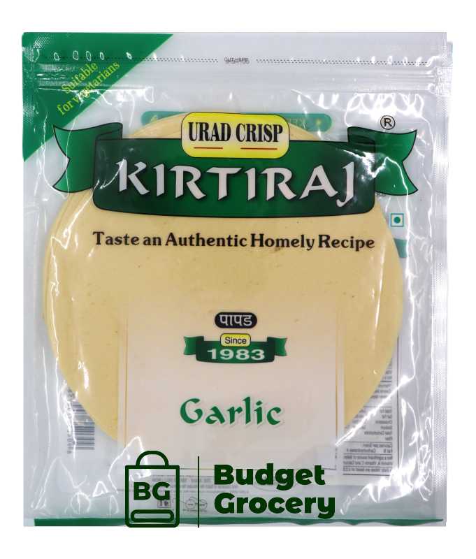 Kirtiraj Garlic Papad 200g