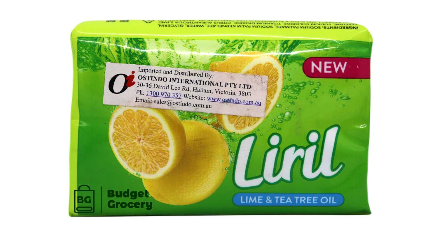 Liril Lime & Tea Tree Oil Soap 125g
