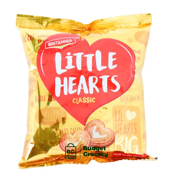 Britannia Little Hearts 75g
