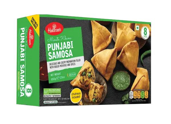 Haldirams Punjabi Samosa 650g (8Pcs)