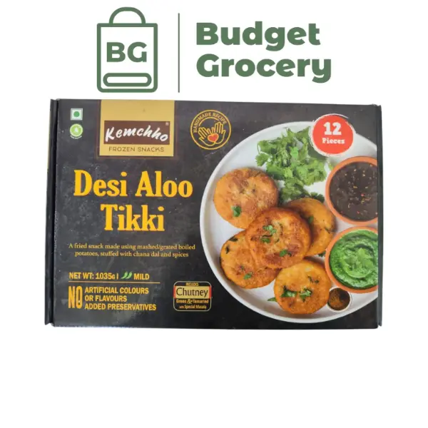 Kemchho Desi Aloo Tikki 12pcs