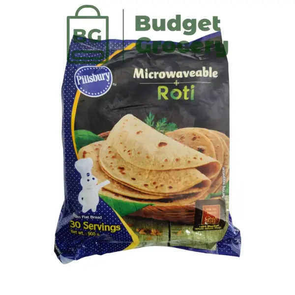 Pillsbury Microwavable Roti 30pcs