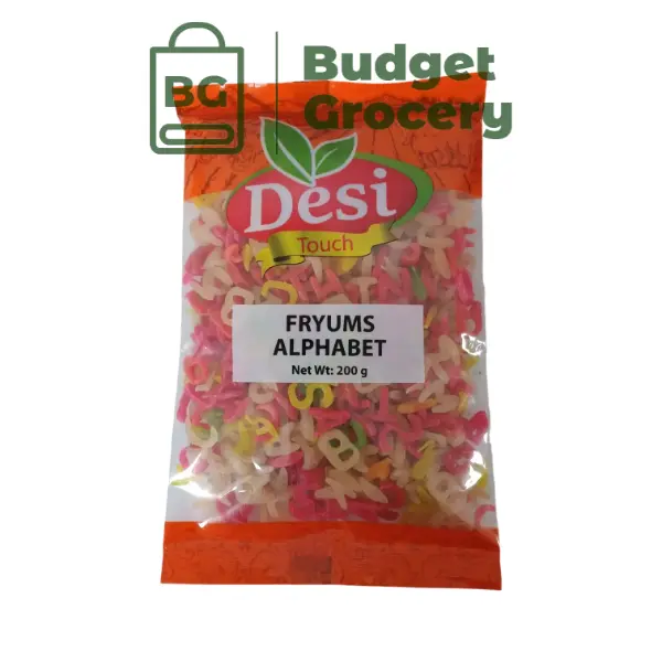 Desi Touch Fryums Alphabet 200 g
