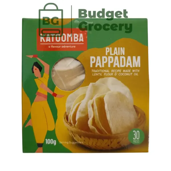 Katoomba Plain Pappadam 100g