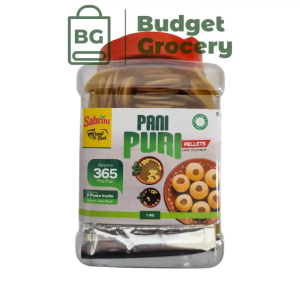 Sabrini Pani Puri Jar Kit 1Kg