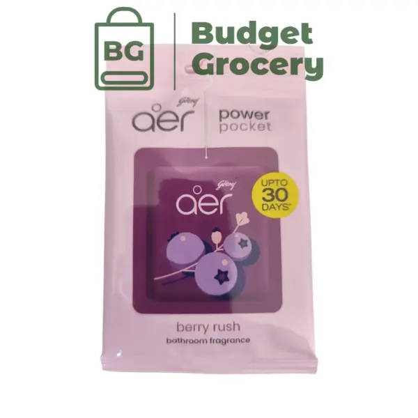 Godrej aer Power Pocket Bathroom Fragrance - Berry Rush