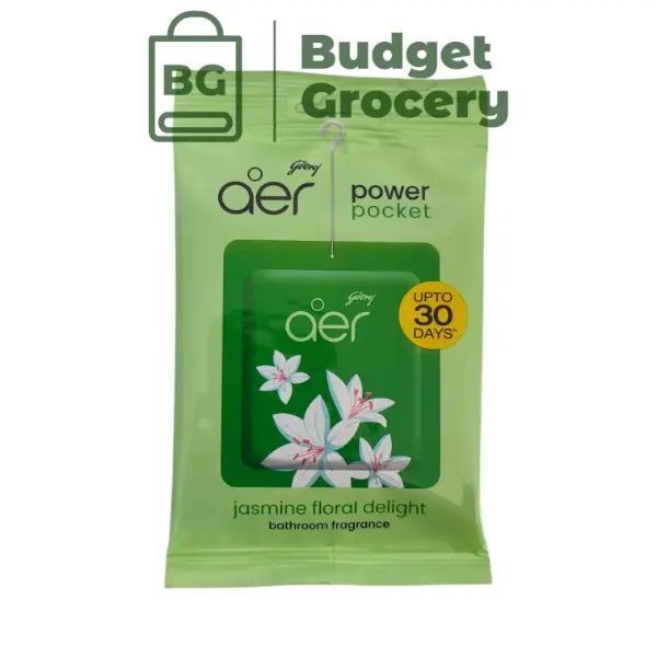 Godrej aer Power Pocket Bathroom Fragrance - Jasmin Floral