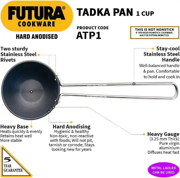 Futura Tadka Pan 240ml