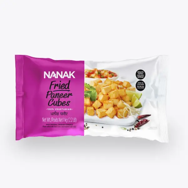 Nanak Fried Paneer Cubes 1Kg
