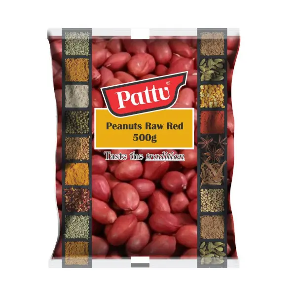 Pattu Peanuts Raw Red 500g