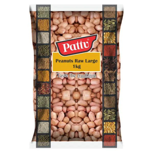 Pattu Peanuts Raw Large 1kg