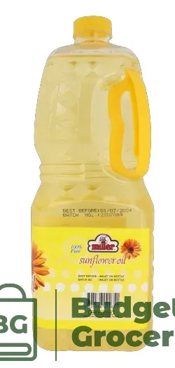 Miller Sunflower Oil 2Lt