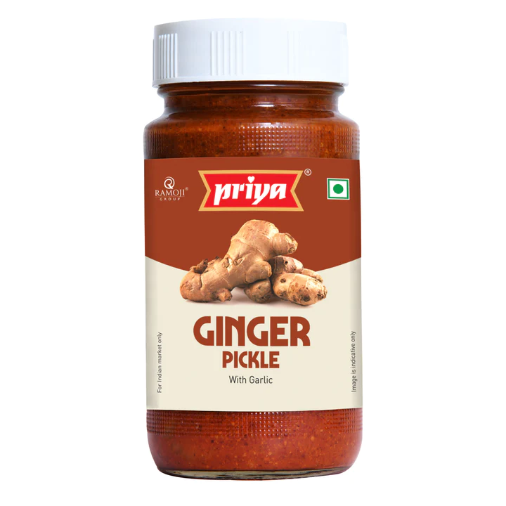 Priya Ginger Pickle 300g | Budget Grocery