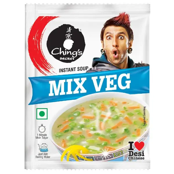 Chings Mix Veg Soup 55g
