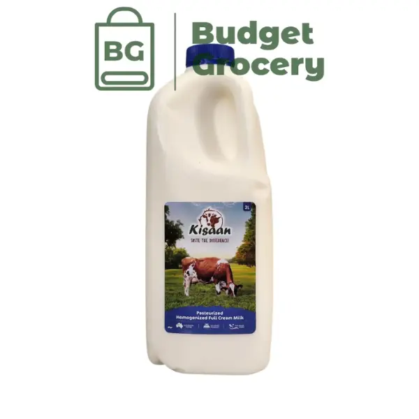 Kisaan Homogenized Milk 2lt