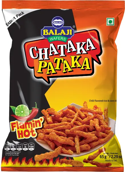 Balaji chataka Flamin Hot 65g