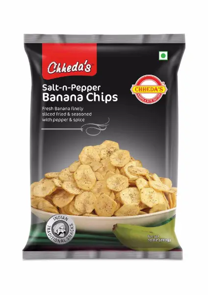 Chhedas Salt N Pepper Banana Chips 400g