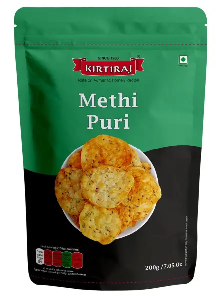 Kirtiraj Methi Puri 200g