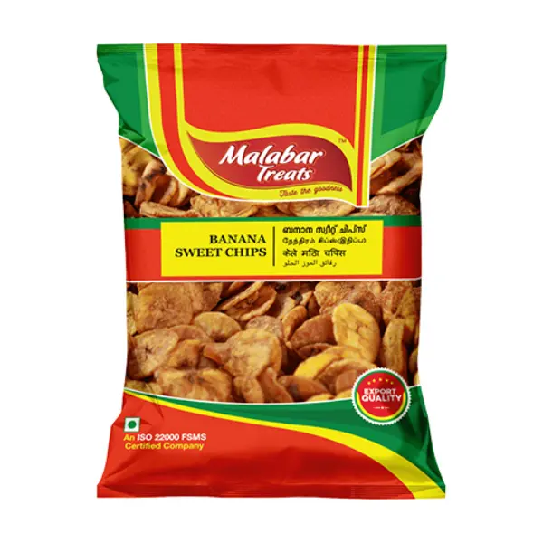 Malabar Treats Banana Sweet Chips 400g